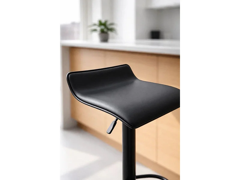 Taburetes Cocina - Taburete Tim Black - Negro