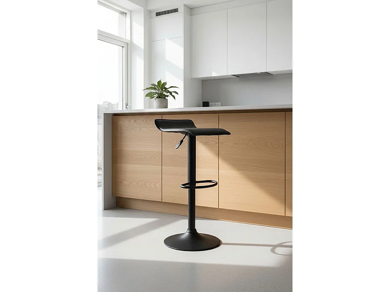 Taburetes Cocina - Taburete Tim Black - Negro