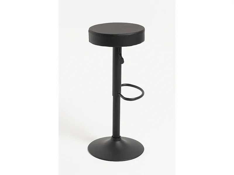 Lote de 6 Taburetes Kros Black - Negro