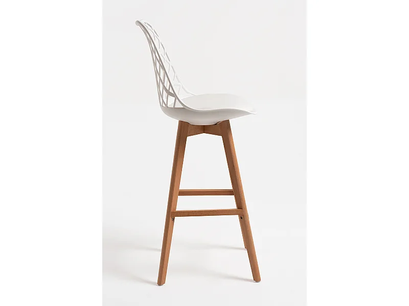 Taburetes Cocina - Taburete Mima - Blanco