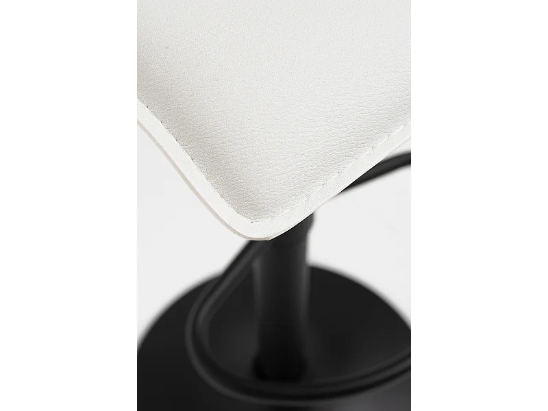 Taburetes Cocina - Taburete Tim Black - Blanco