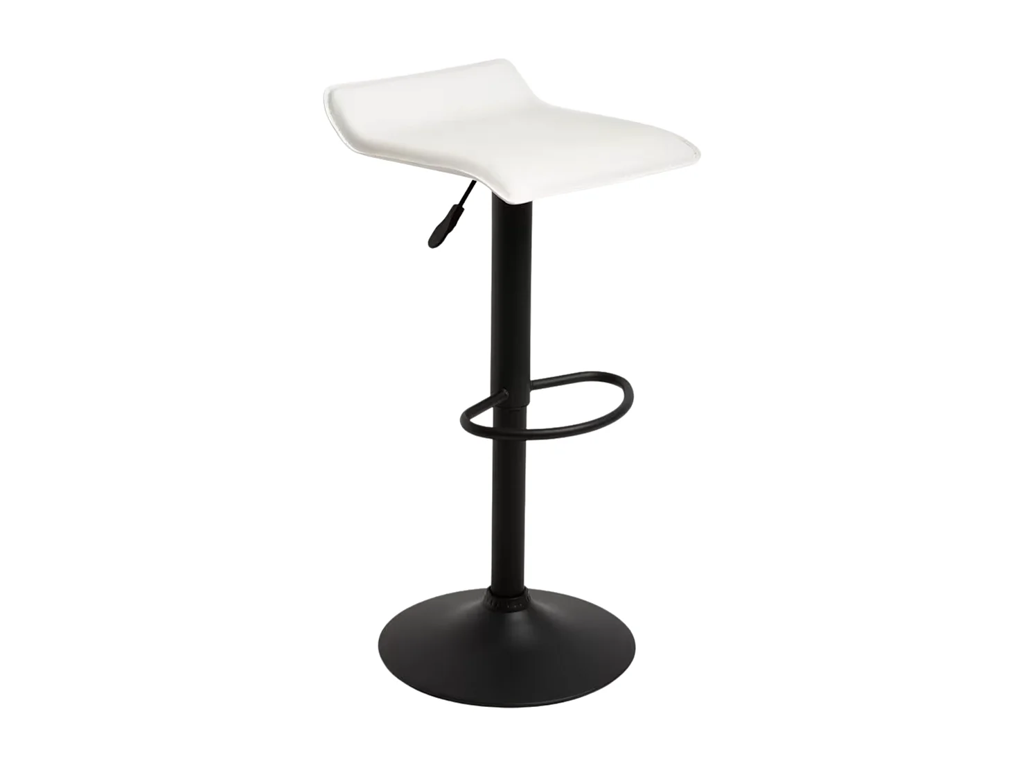 Taburetes Cocina - Taburete Tim Black - Blanco