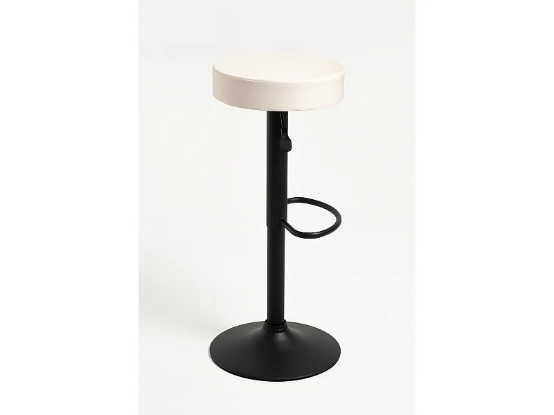 Taburetes Cocina - Taburete Kros Black - Blanco