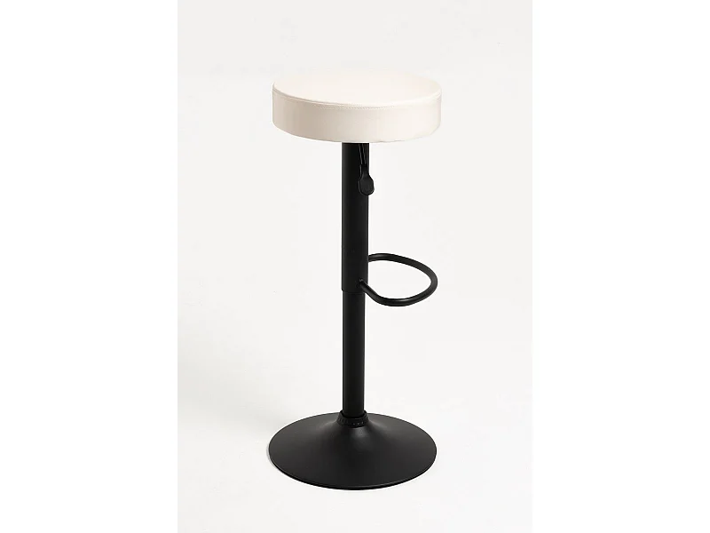 Taburetes Cocina - Taburete Kros Black - Blanco