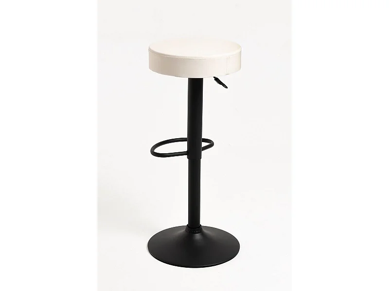 Taburetes Cocina - Taburete Kros Black - Blanco