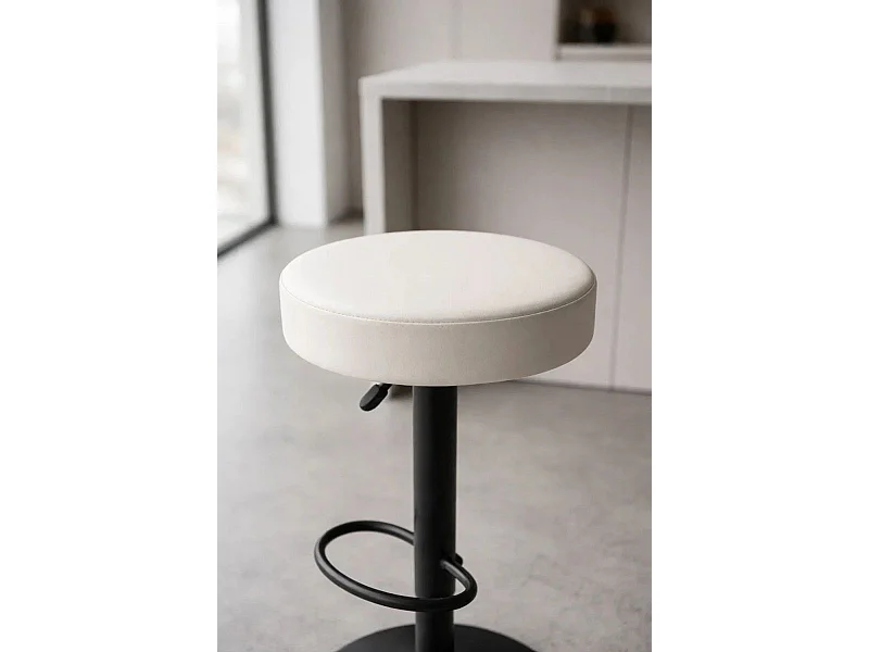 Taburetes Cocina - Taburete Kros Black - Blanco