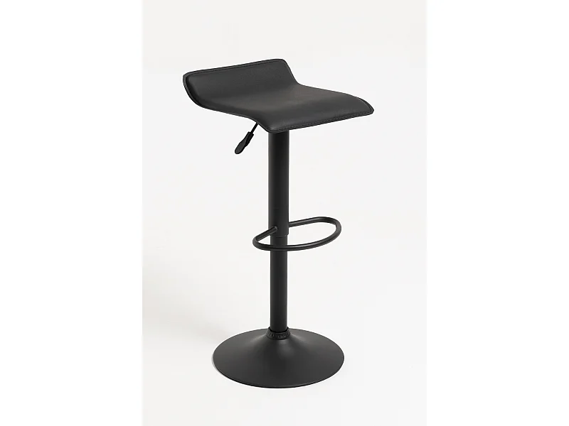 Lote de 6 Taburetes Tim Black - Negro