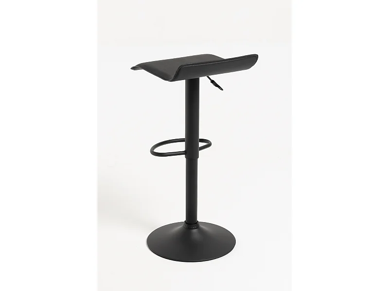 Lote de 6 Taburetes Tim Black - Negro