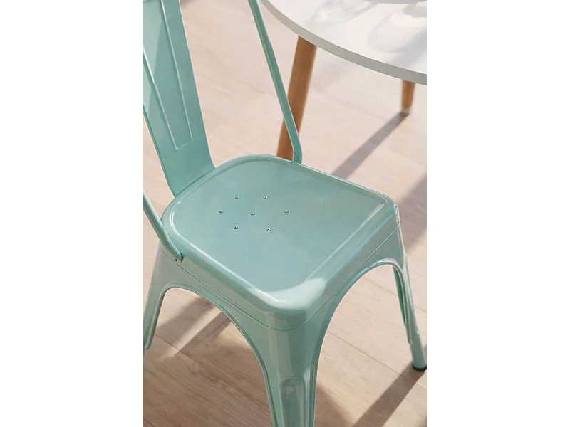 Packs Sillas Comedor - Pack 4 Sillas Torix - Azul cielo