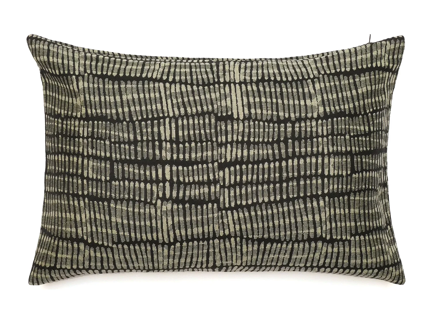 Housse de coussin extérieur 40x60 cm SANTORIN à zip étanche vert Sauge