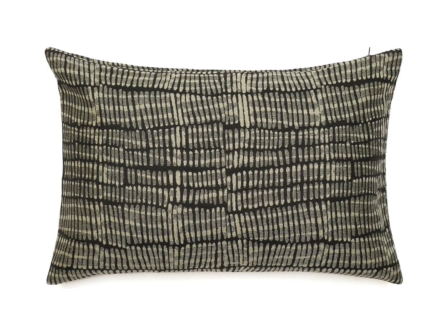 Housse de coussin extérieur 40x60 cm SANTORIN à zip étanche vert Sauge