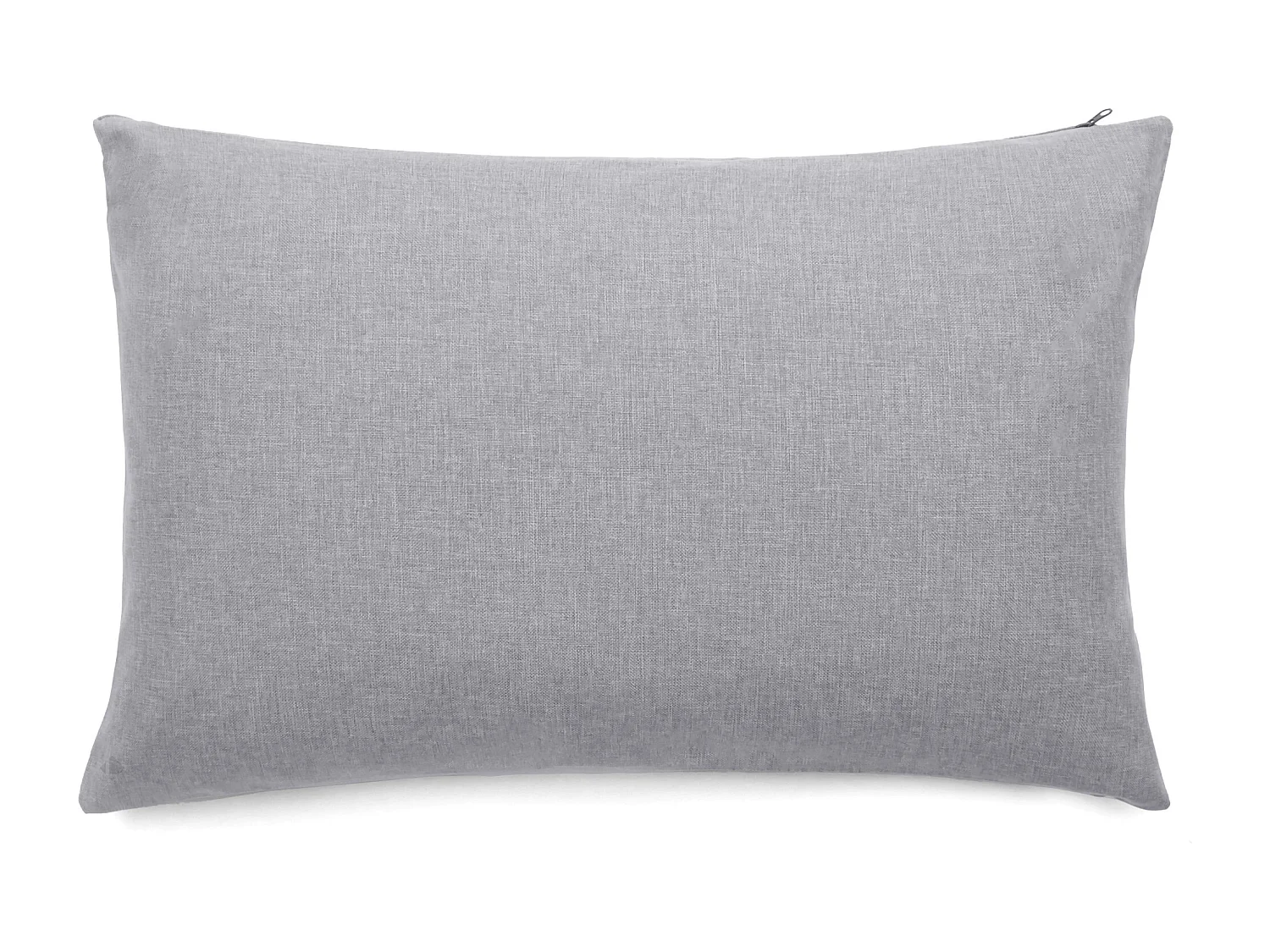 Housses de coussin extérieur 40x60 cm GALIA à zip étanche gris Ardoise