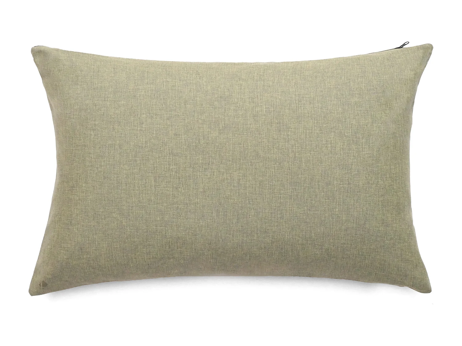 Housses de coussin extérieur 50x70 cm GALIA à zip étanche vert Sauge