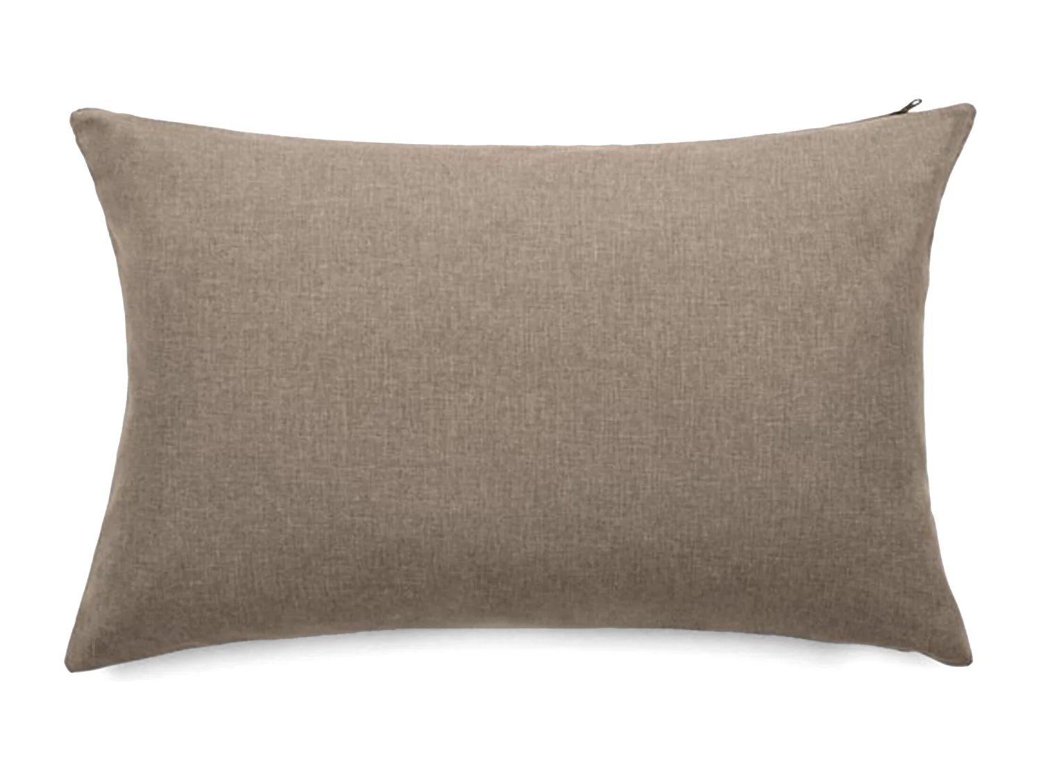 Housses de coussin 50x70 cm GALIA zip étanche marron Chevreuil
