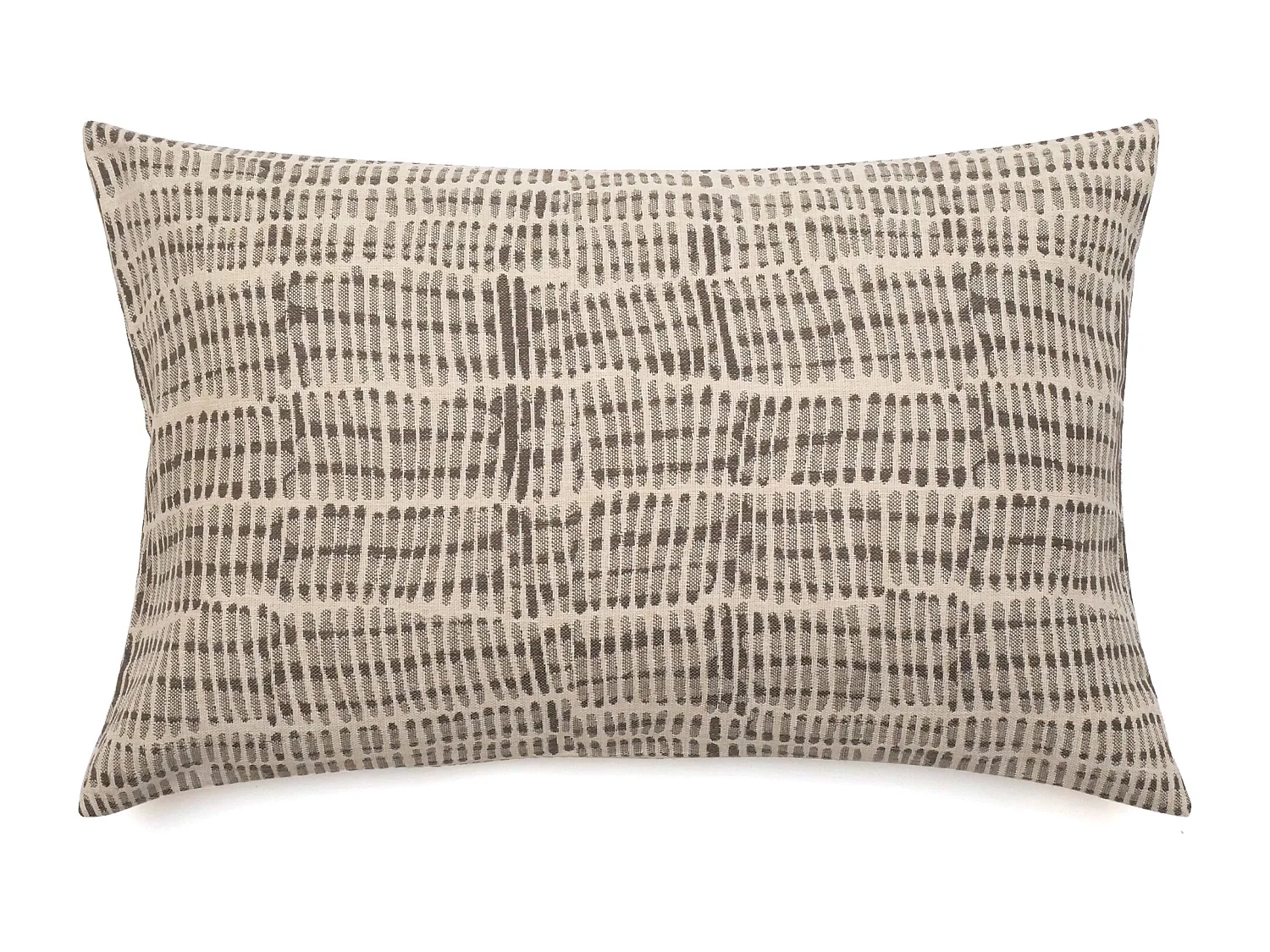Housse de coussin 40x60 cm SANTORIN zip étanche beige Chanvre