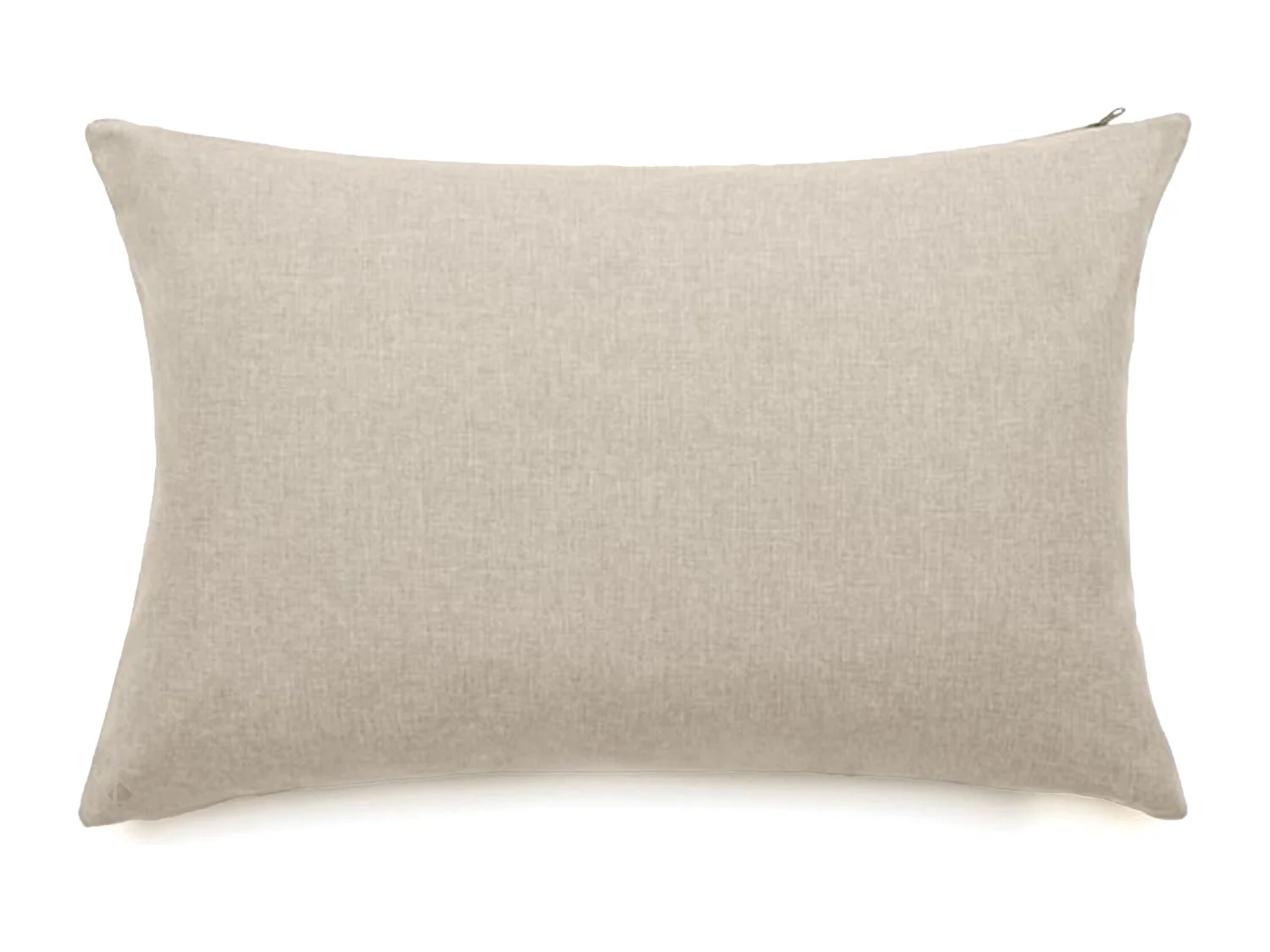 Housses de coussin extérieur 40x60 cm GALIA à zip étanche beige Sable