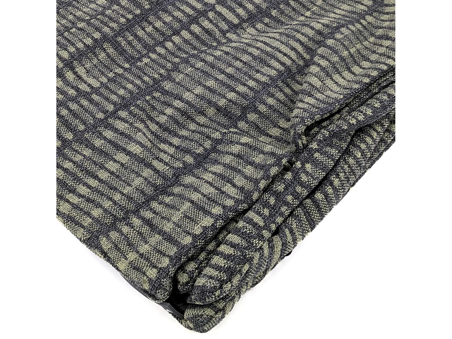 Housse de coussin extérieur 62x62 cm SANTORIN à zip étanche vert Sauge