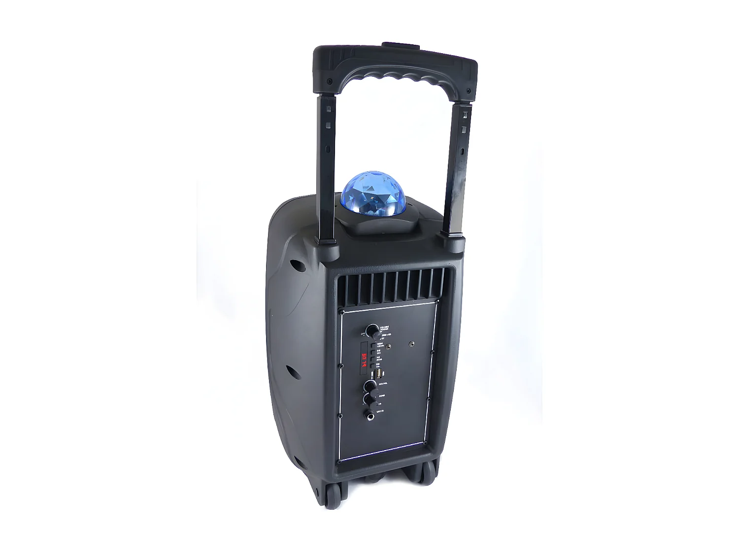 Enceinte trolley lumineuse Bluetooth KARAOKE 450W KARALIGHT