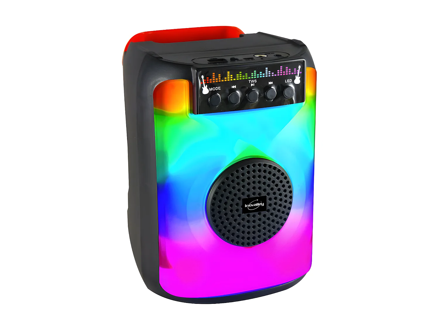 Enceinte lumineuse Radio FM Bluetooth 5.0 KARAOKE 40W FIRESOUND