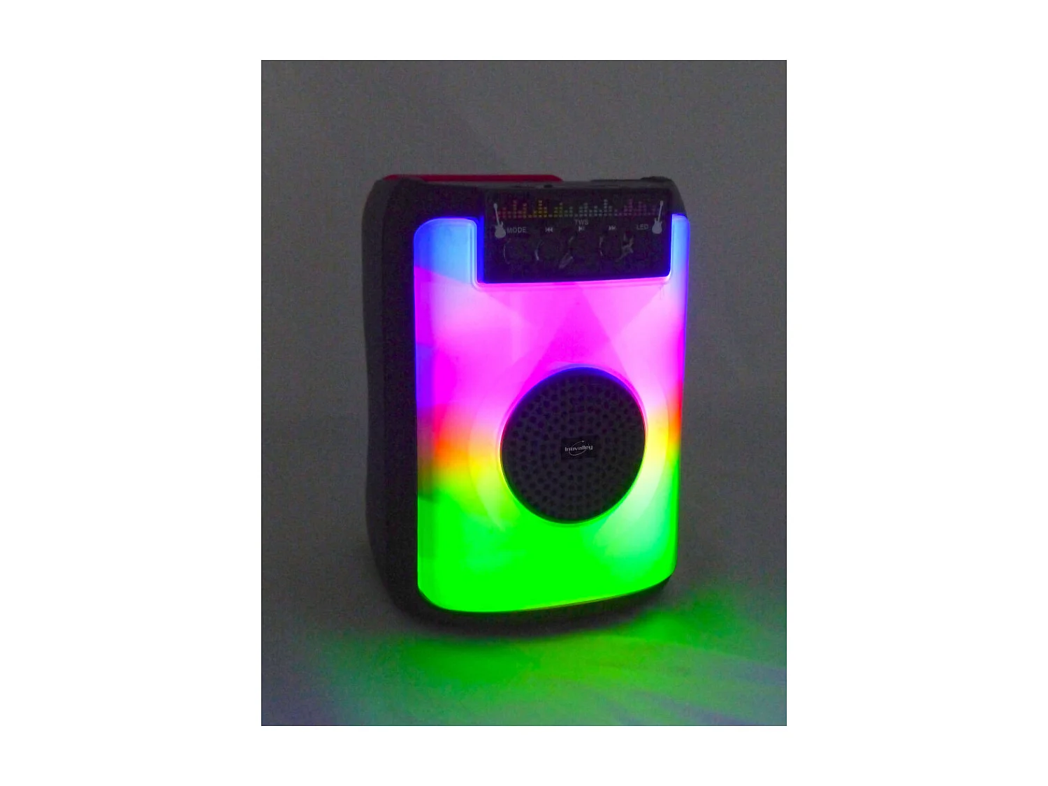 Enceinte lumineuse Radio FM Bluetooth 5.0 KARAOKE 40W FIRESOUND