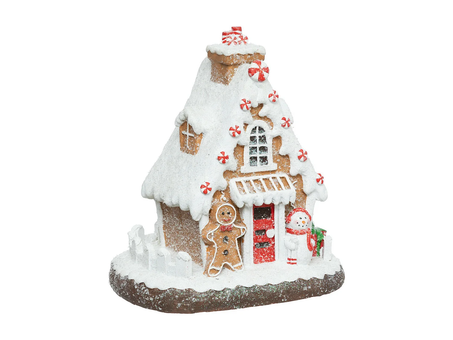 Déco de Noël Maison Pain d'épice L 26 x H 28 cm