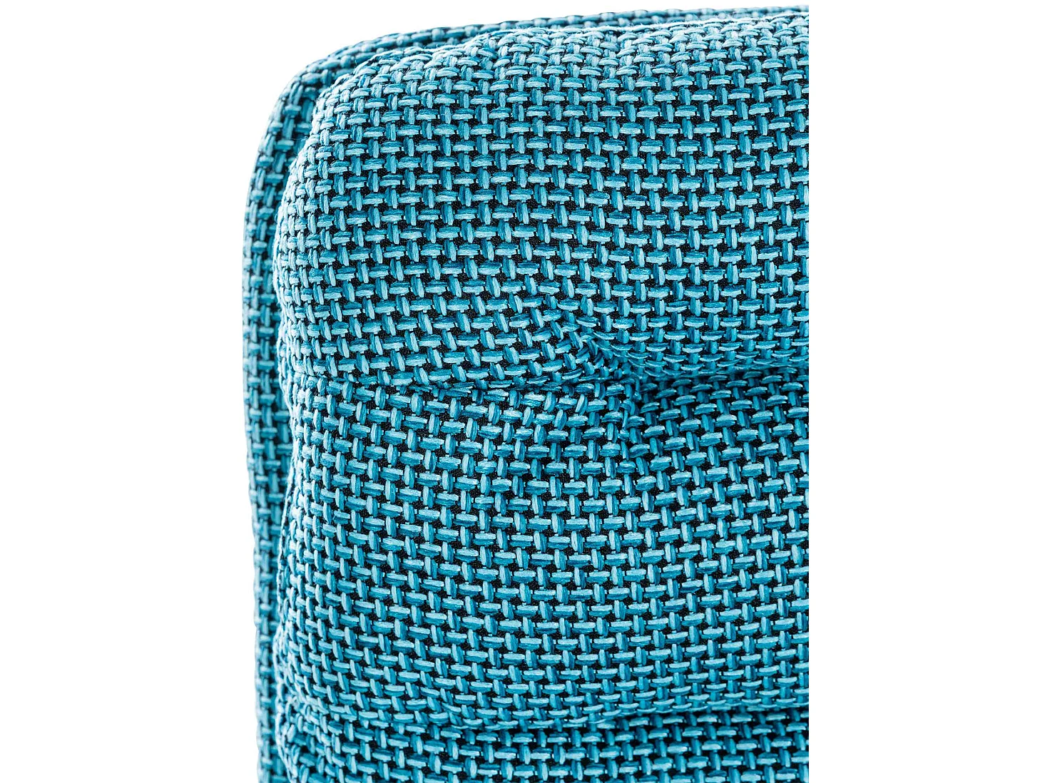 Tabouret de bar - Tissu & Métal - Turquoise - Dundalk