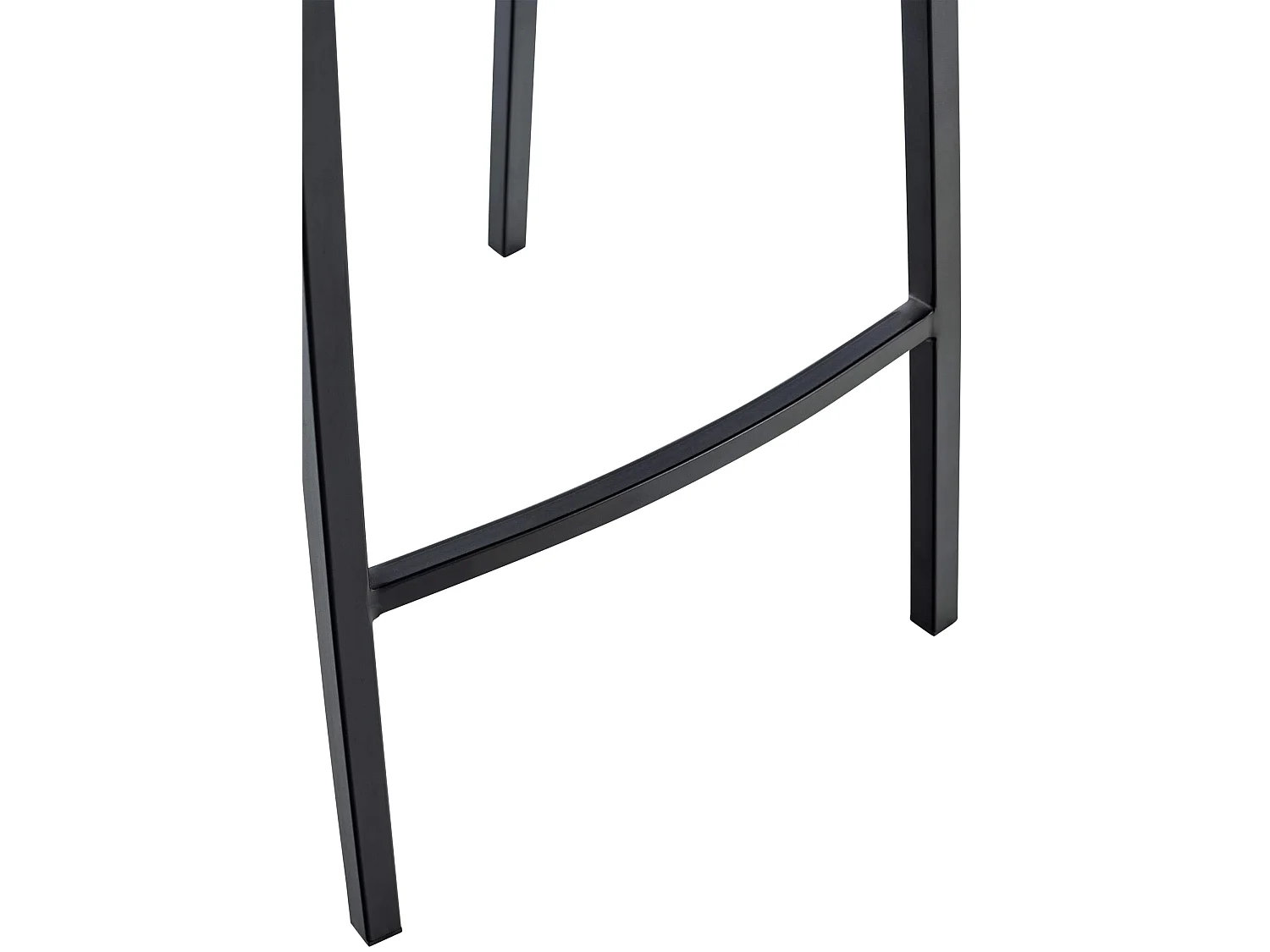 Tabouret de bar - Tissu & Métal - Turquoise - Dundalk