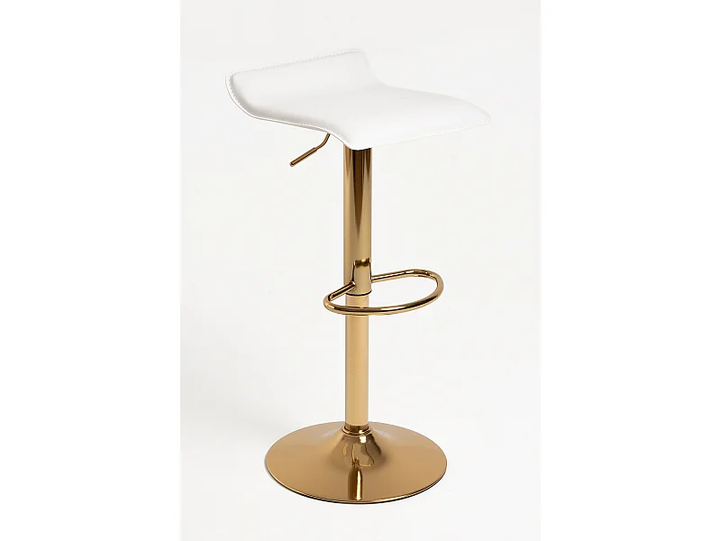 Lote de 2 Taburetes Tim Golden - Blanco