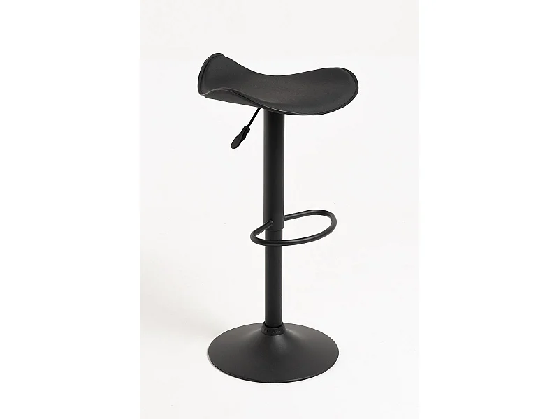 Lote de 4 Taburetes Rox Black - Negro