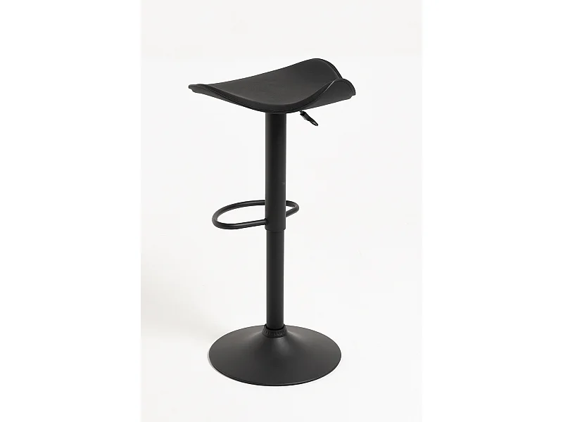 Lote de 4 Taburetes Rox Black - Negro