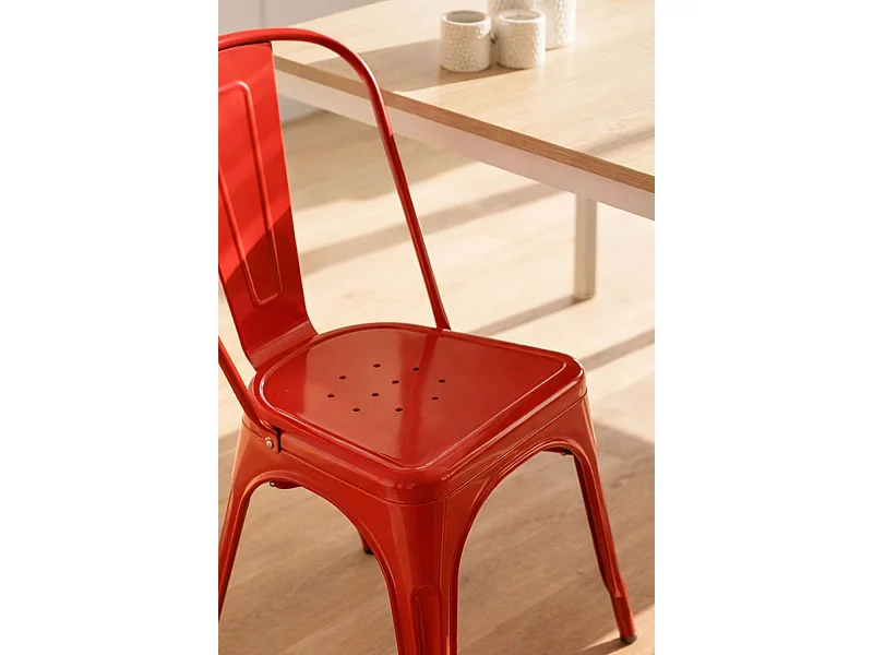Packs Sillas Comedor - Pack 4 Sillas Torix - Rojo