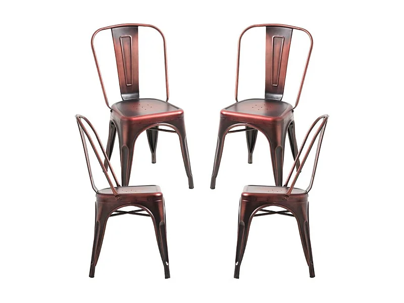 Packs Sillas Comedor - Pack 4 Sillas Torix Vintage - Cobre vintage