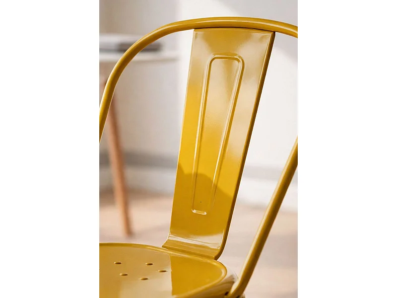 Sillas Comedor - Silla Torix - Naranja Azafrán