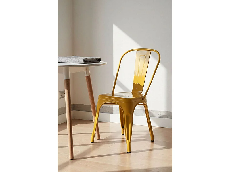 Sillas Comedor - Silla Torix - Naranja Azafrán