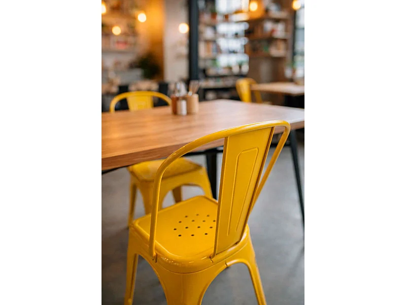 Packs Sillas Comedor - Pack 4 Sillas Torix - Naranja Azafrán