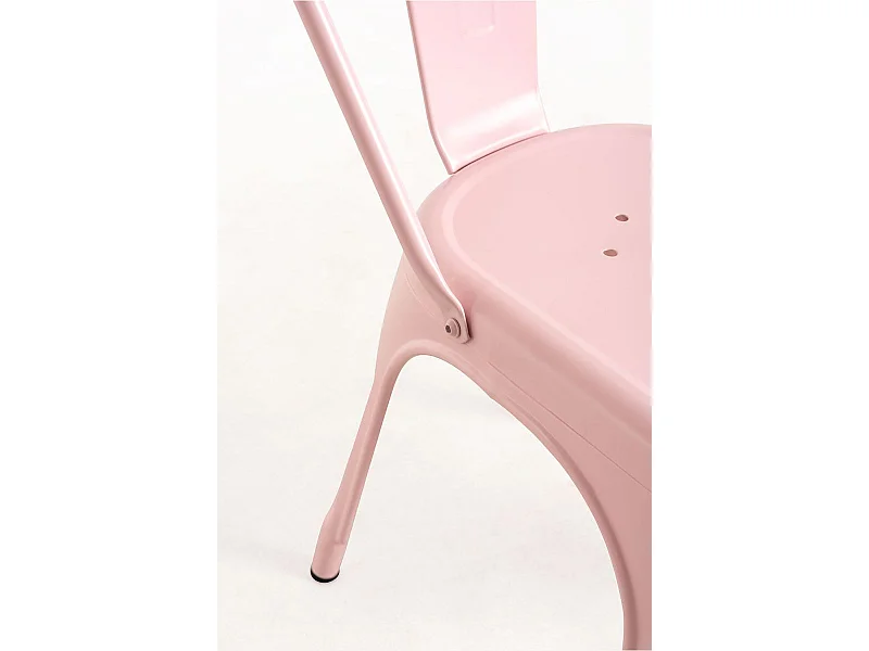 Sillas Comedor - Silla Torix - Rosa Algodón de Azúcar