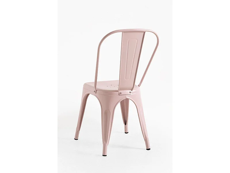 Sillas Comedor - Silla Torix - Rosa Algodón de Azúcar
