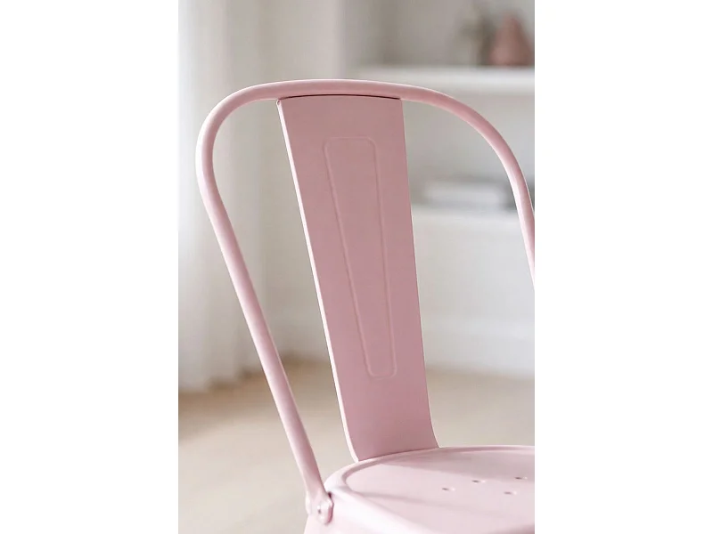 Sillas Comedor - Silla Torix - Rosa Algodón de Azúcar