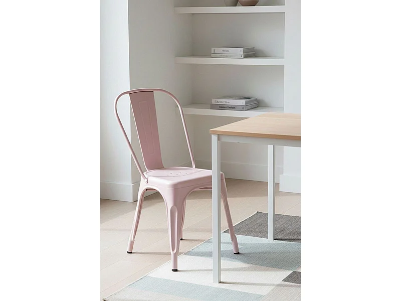 Sillas Comedor - Silla Torix - Rosa Algodón de Azúcar