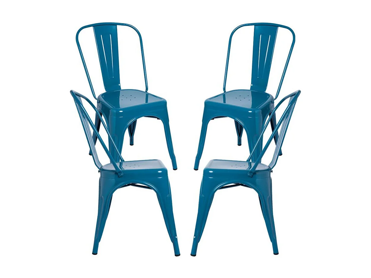 Packs Sillas Comedor - Pack 4 Sillas Torix - Verde azulado