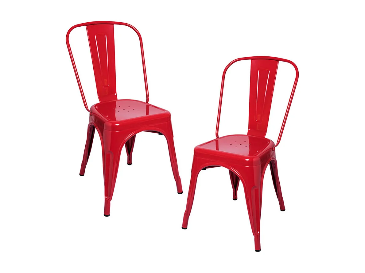 Packs Sillas Comedor - Pack 2 Sillas Torix - Rojo