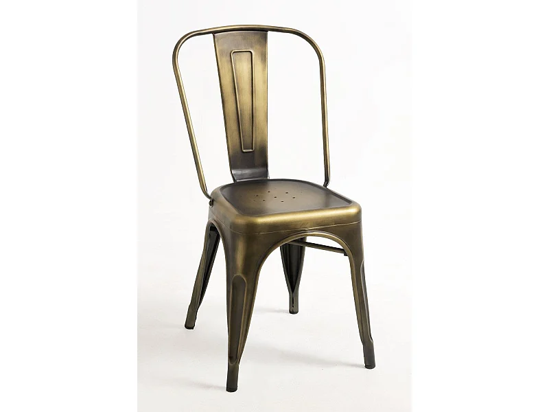 Packs Sillas Comedor - Pack 4 Sillas Torix Vintage - Oro vintage