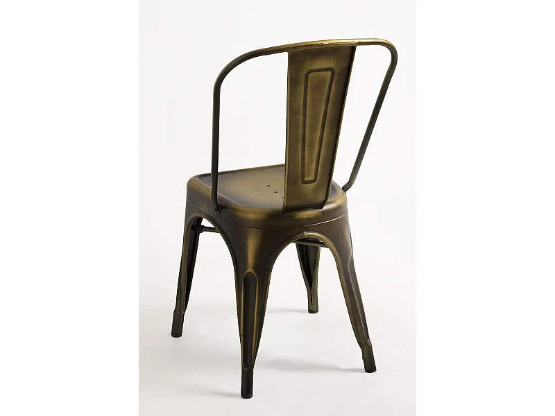 Packs Sillas Comedor - Pack 4 Sillas Torix Vintage - Oro vintage