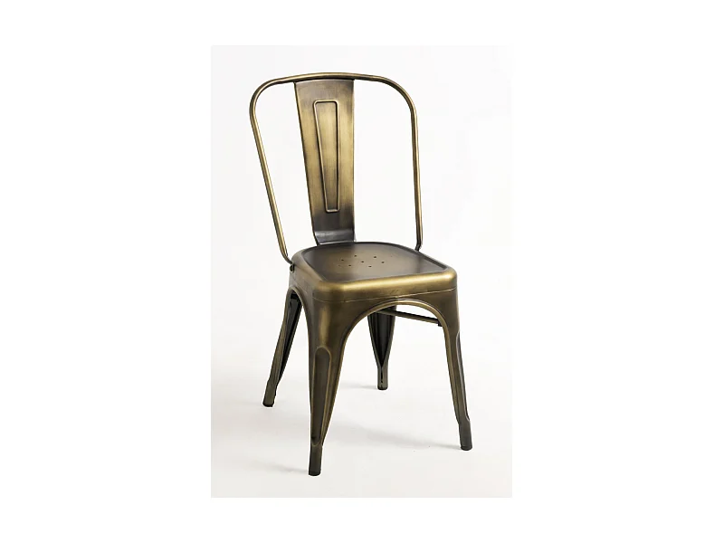 Packs Sillas Comedor - Pack 4 Sillas Torix Vintage - Oro vintage
