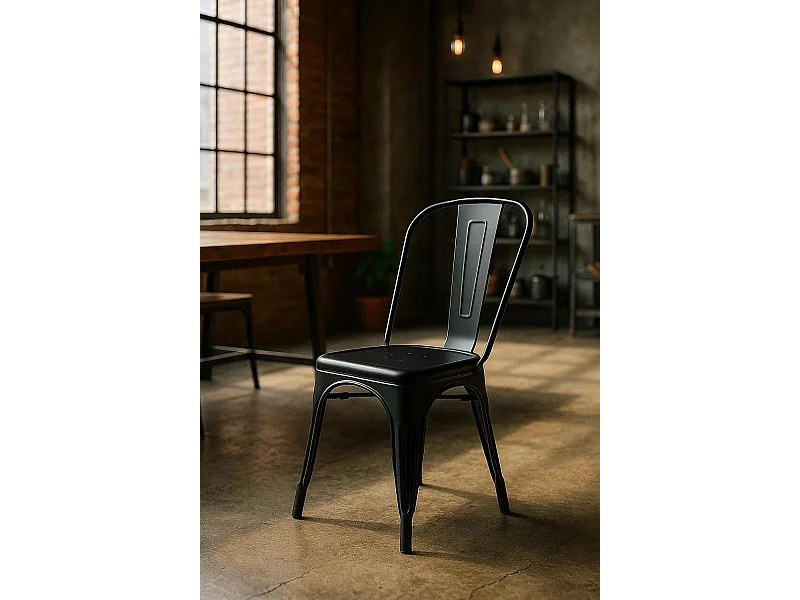 Sillas Comedor - Silla Torix - Negro mate