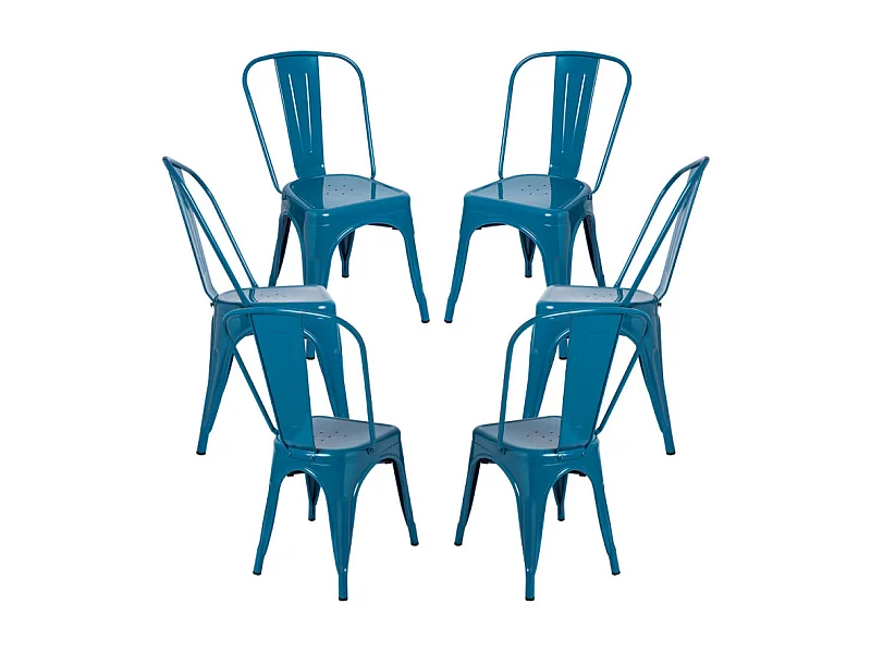 Packs Sillas Comedor - Pack 6 Sillas Torix - Verde azulado