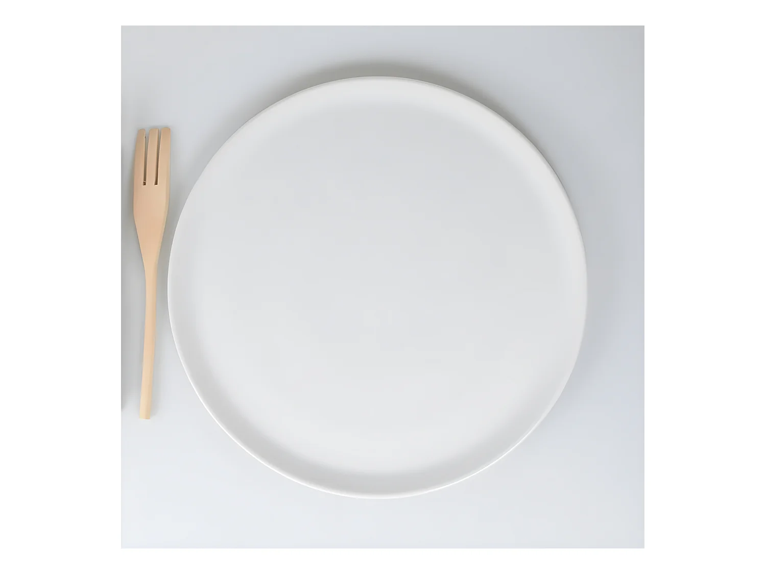 Plat à tarte 32 cm en porcelaine blanche