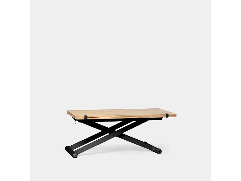 Mesa de centro elevable y extensible