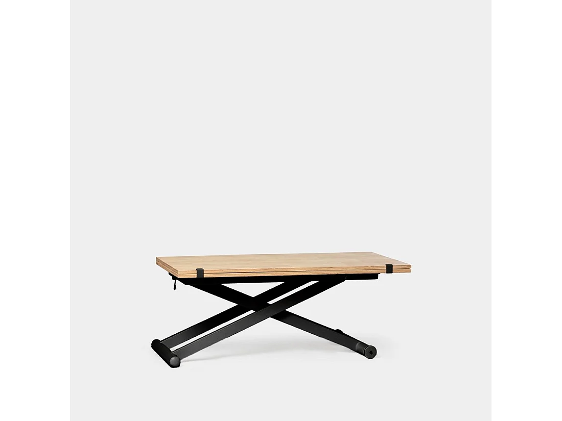 Mesa de centro elevable y extensible