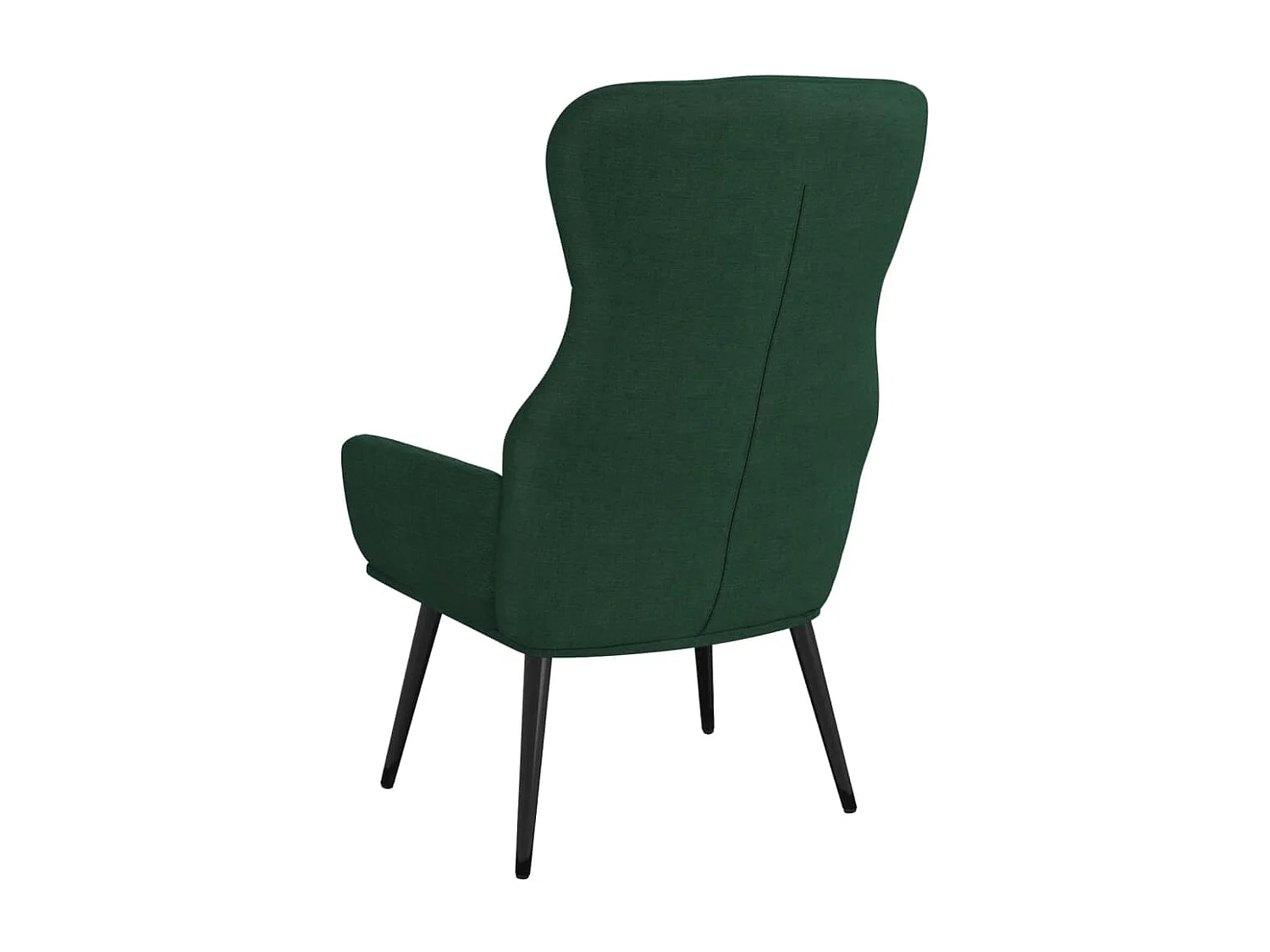 Sedia Relax Verde Scuro in Tessuto